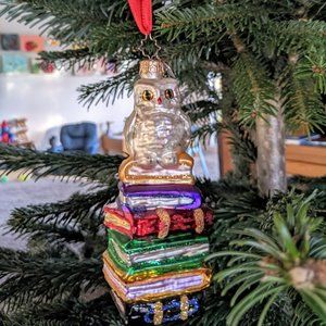 Hoo-Dunnit - 1997 Christopher Radko Ornament